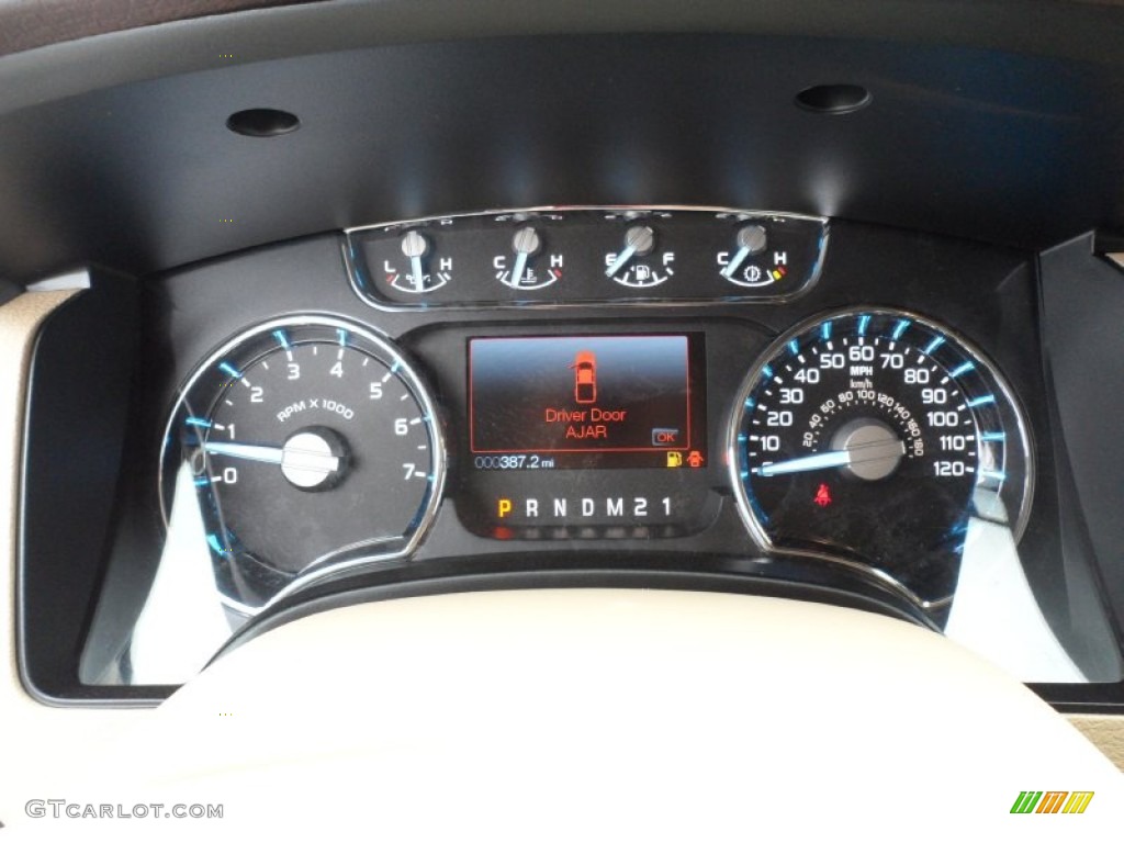 2012 Ford F150 King Ranch SuperCrew 4x4 Gauges Photo #59457503