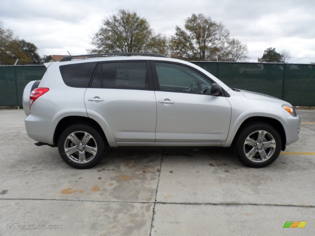 2011 RAV4 Sport - Classic Silver Metallic / Dark Charcoal photo #2