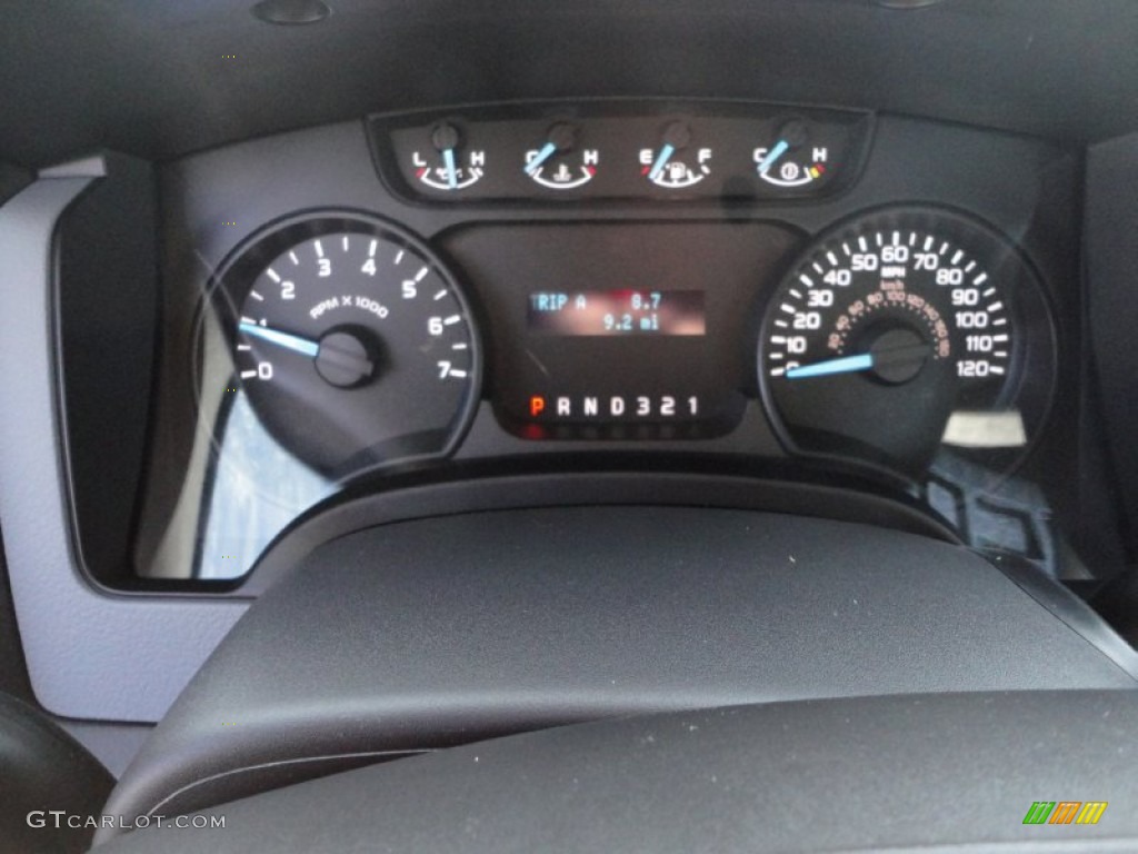 2012 Ford F150 XL Regular Cab Gauges Photo #59459045