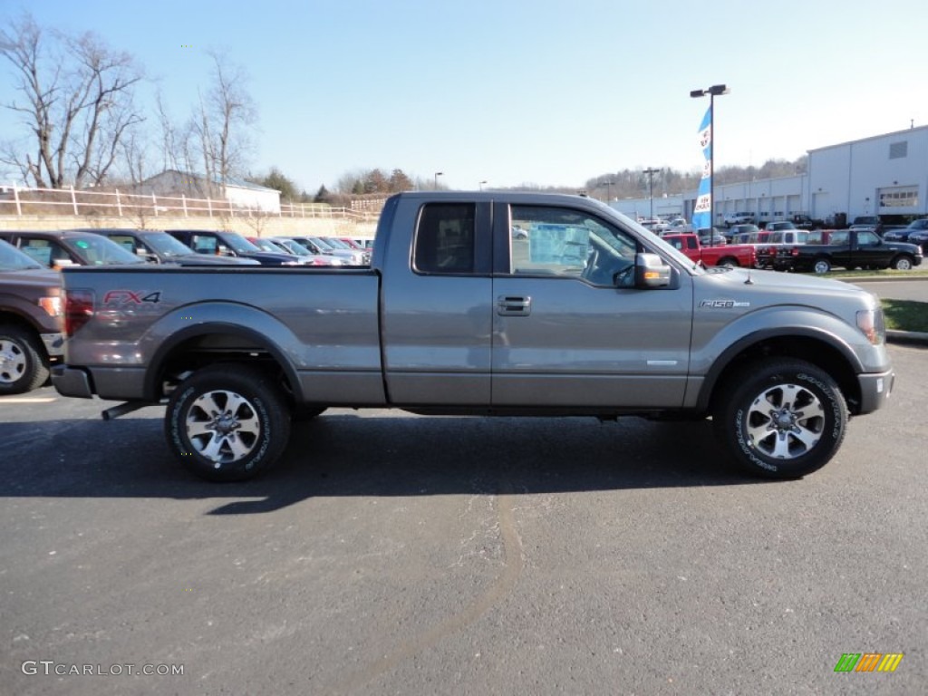 Sterling Gray Metallic 2012 Ford F150 FX4 SuperCab 4x4 Exterior Photo #59459353