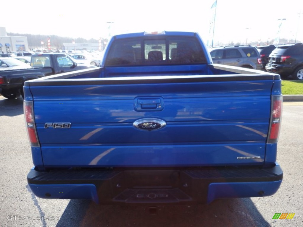 2012 F150 FX4 SuperCrew 4x4 - Blue Flame Metallic / Black photo #4