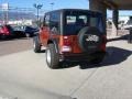 2001 Amber Fire Pearl Jeep Wrangler Sport 4x4  photo #2