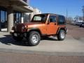 2001 Amber Fire Pearl Jeep Wrangler Sport 4x4  photo #4