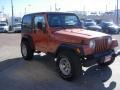 2001 Amber Fire Pearl Jeep Wrangler Sport 4x4  photo #5