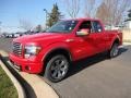 2012 Race Red Ford F150 FX4 SuperCab 4x4  photo #1