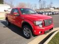 2012 Race Red Ford F150 FX4 SuperCab 4x4  photo #7
