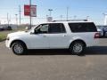 2012 White Platinum Tri-Coat Ford Expedition EL Limited 4x4  photo #2