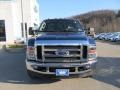 2008 Dark Blue Pearl Metallic Ford F350 Super Duty Lariat Crew Cab 4x4  photo #5