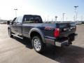 2012 Dark Blue Pearl Metallic Ford F350 Super Duty Lariat Crew Cab 4x4  photo #3