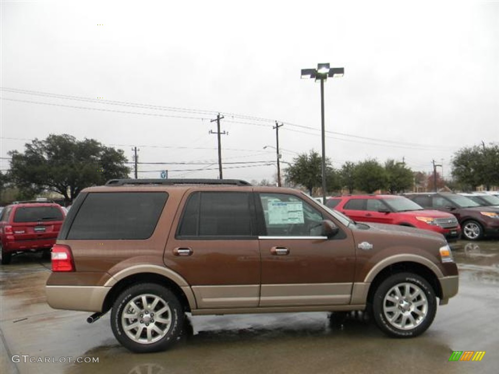 Golden Bronze Metallic 2012 Ford Expedition King Ranch Exterior Photo #59462897