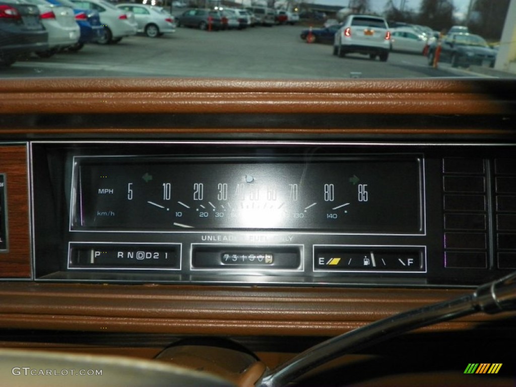 1987 Cutlass Supreme Brougham - Sungold Metallic / Beige photo #15