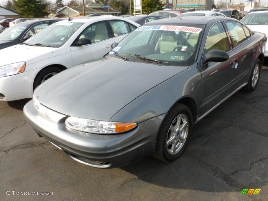 2003 Alero GLS Sedan - Steel Gray Metallic / Pewter photo #3