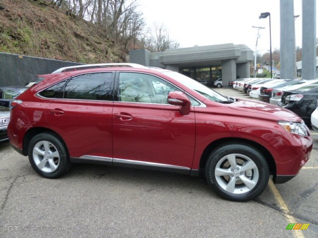 Matador Red Metallic 2012 Lexus RX 350 AWD Exterior Photo #59463857