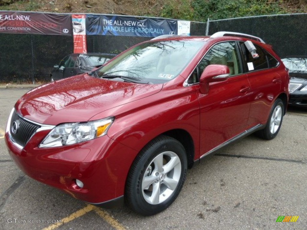 Matador Red Metallic 2012 Lexus RX 350 AWD Exterior Photo #59463881
