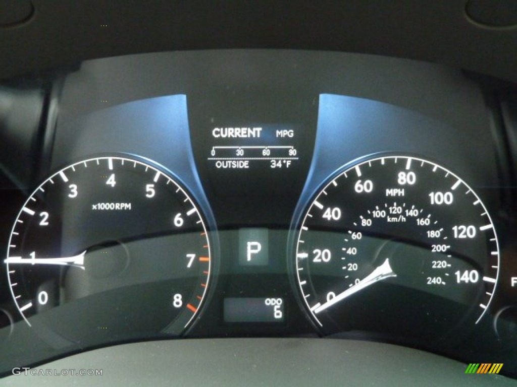 2012 Lexus RX 350 AWD Gauges Photo #59463968