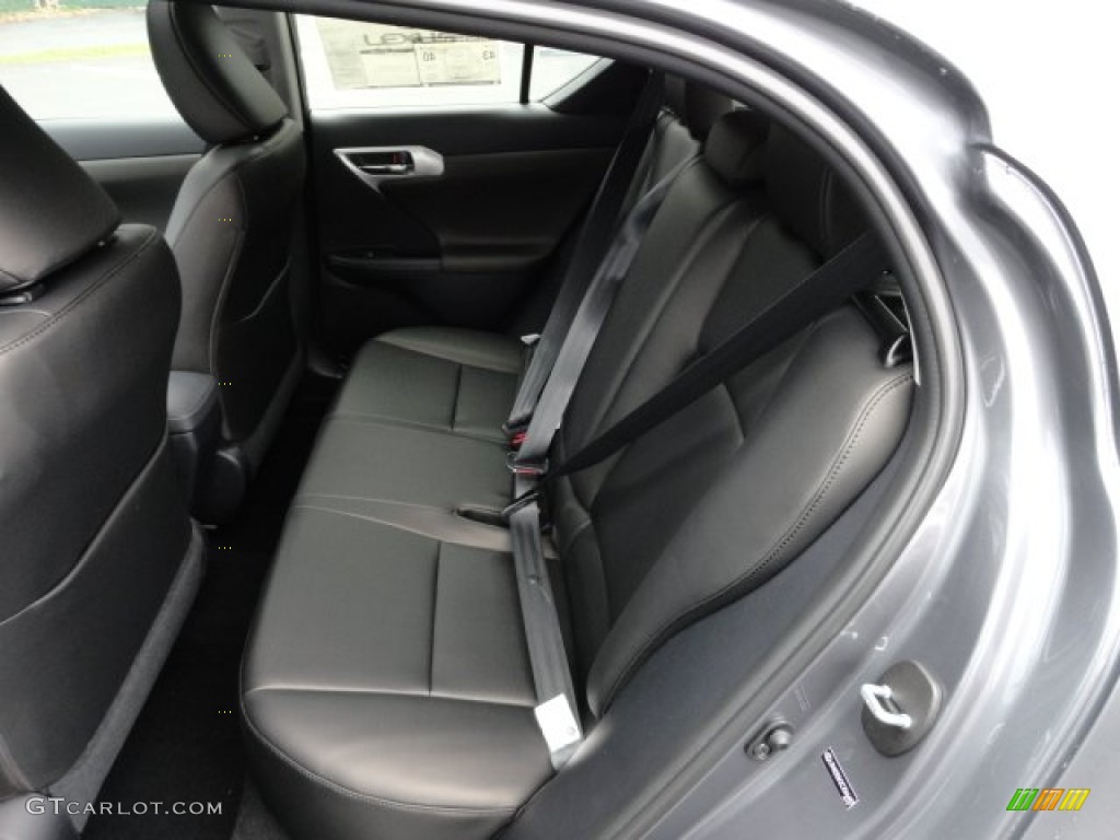Black Interior 2012 Lexus CT 200h Hybrid Premium Photo #59464418