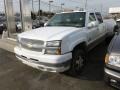 2004 Summit White Chevrolet Silverado 3500HD LT Crew Cab 4x4 Dually  photo #3