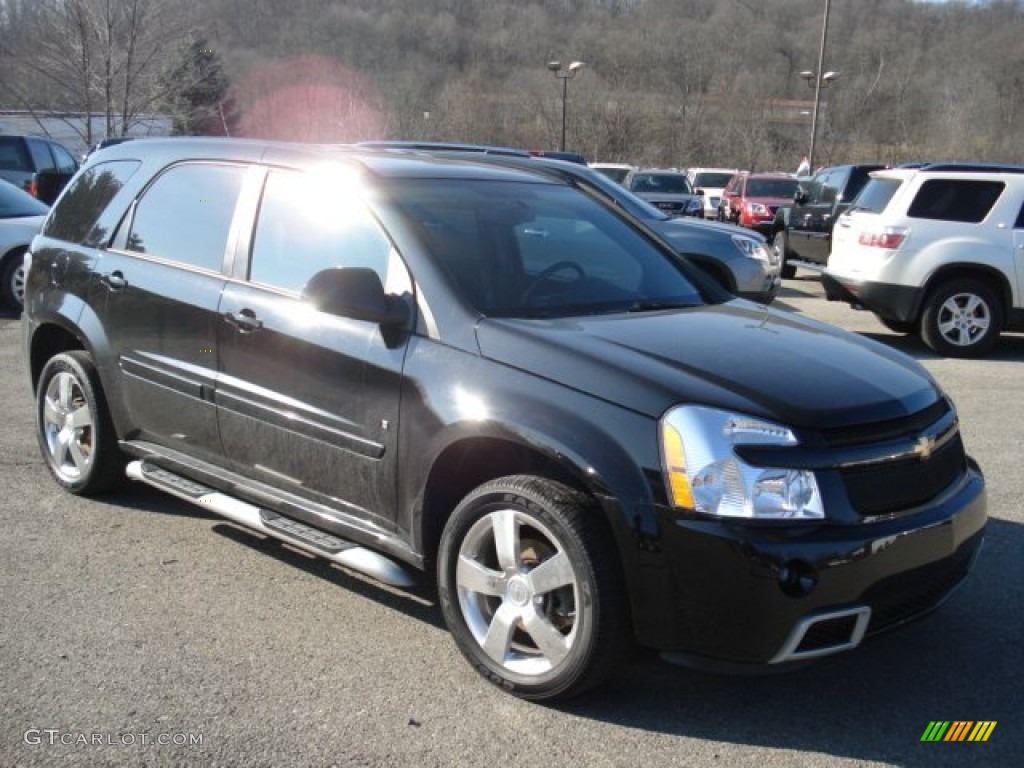 2008 Equinox Sport AWD - Black / Ebony photo #3