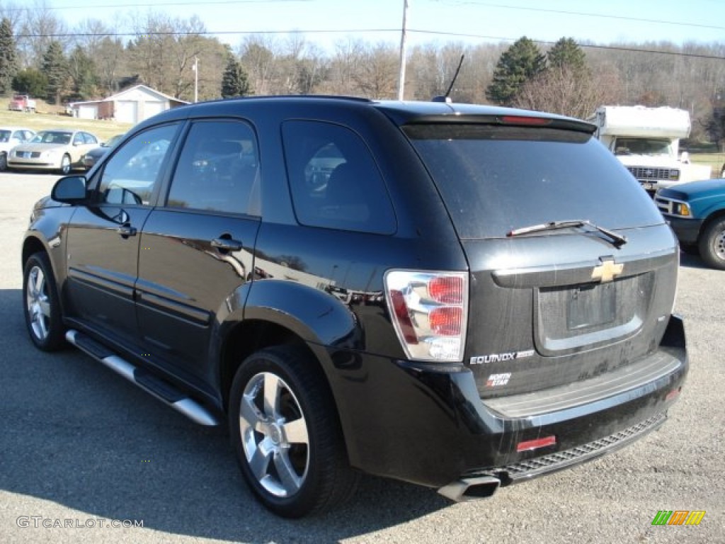 2008 Equinox Sport AWD - Black / Ebony photo #6