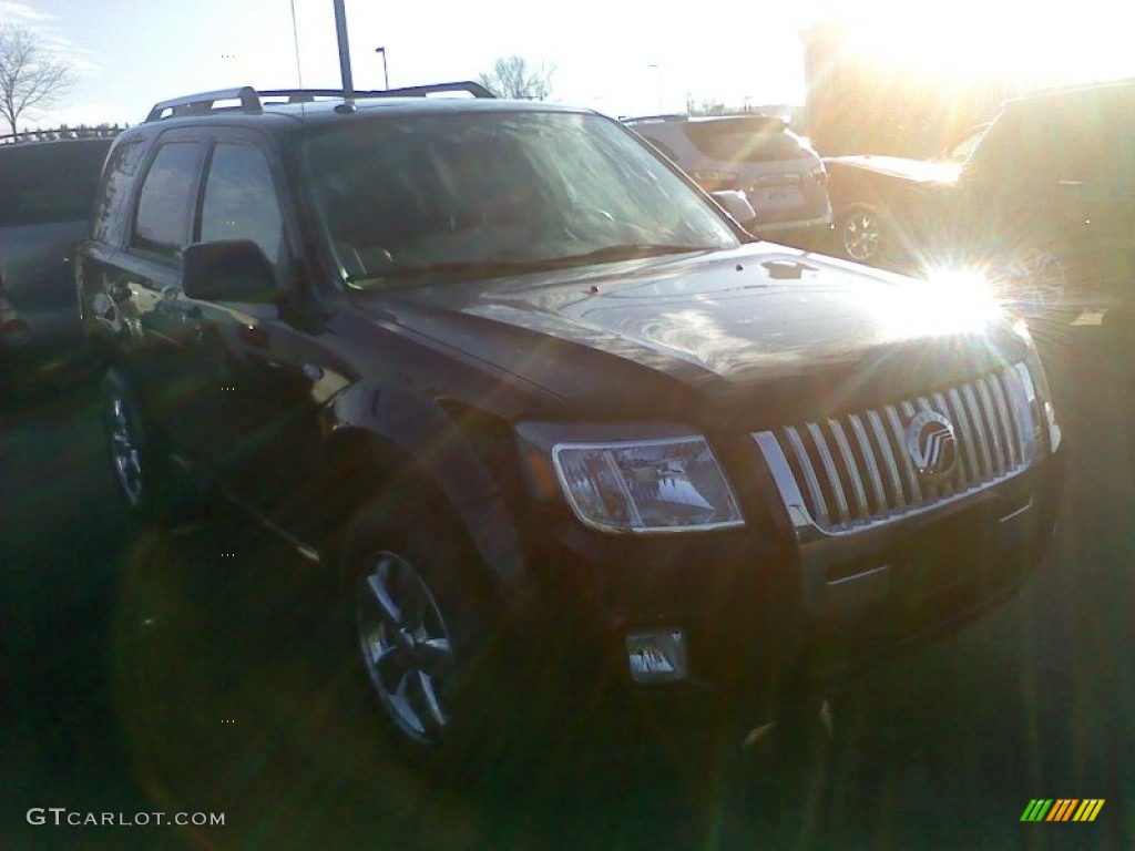 2009 Mariner VOGA Package 4WD - Black Cherry Ice Metallic / Cashmere Leather/Charcoal Black photo #2