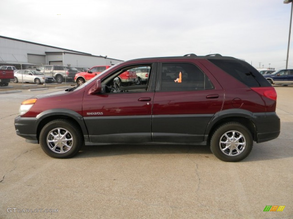 Medium Red 2002 Buick Rendezvous CXL AWD Exterior Photo #59466287