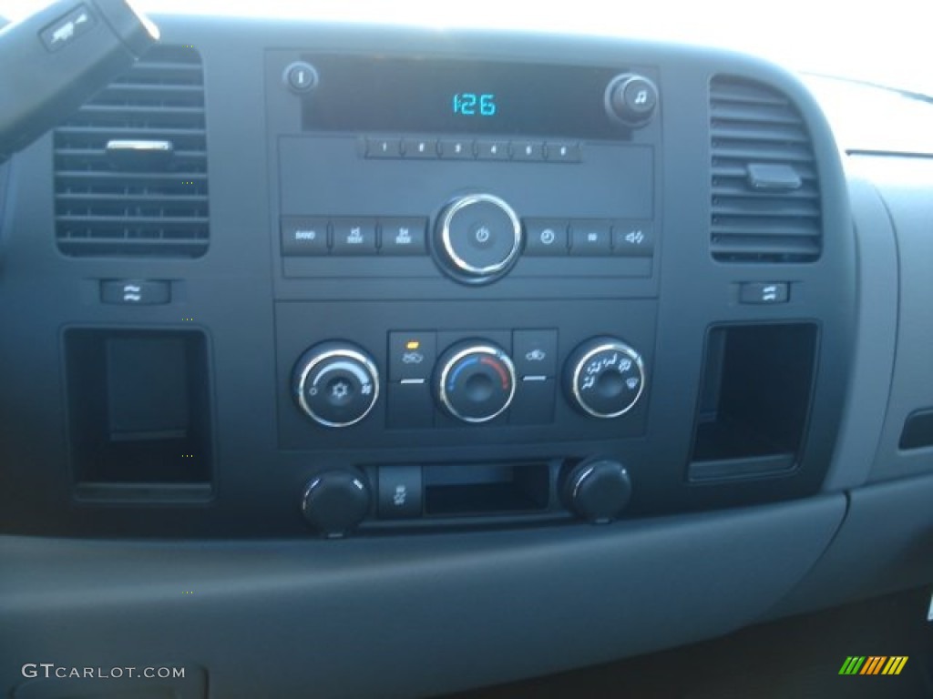 2012 Sierra 1500 Regular Cab 4x4 - Stealth Gray Metallic / Dark Titanium photo #17