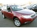 2009 Camellia Red Pearl Subaru Forester 2.5 X  photo #3