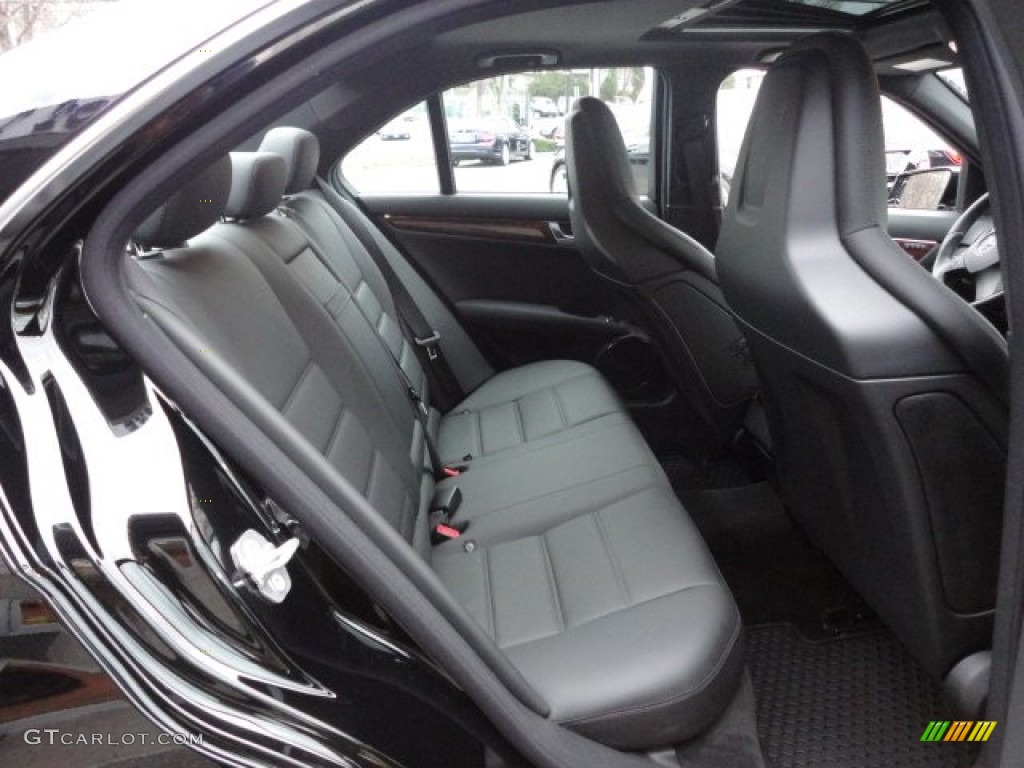 Black Interior 2011 Mercedes-Benz C 63 AMG Photo #59468138