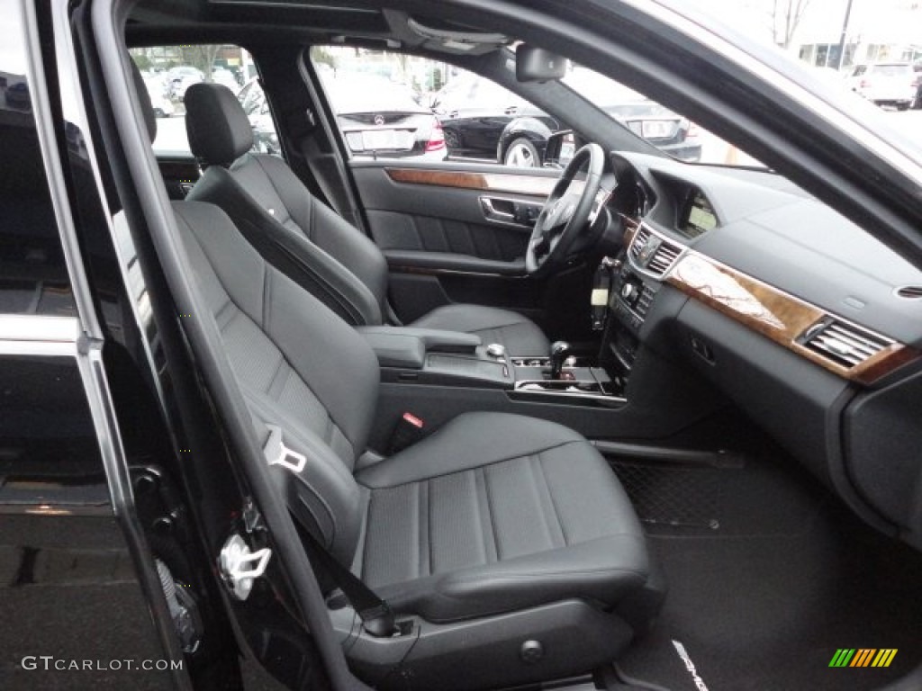 AMG Black Interior 2011 Mercedes-Benz E 63 AMG Sedan Photo #59468327