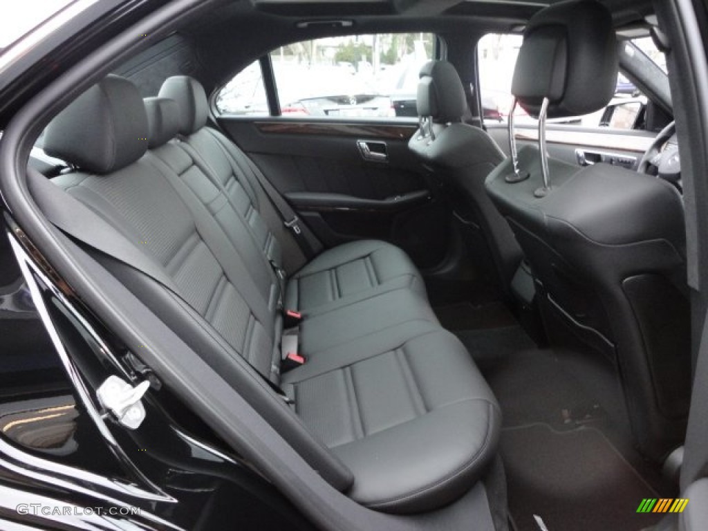 AMG Black Interior 2011 Mercedes-Benz E 63 AMG Sedan Photo #59468345
