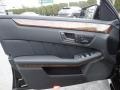 2011 Mercedes-Benz E AMG Black Interior Door Panel Photo