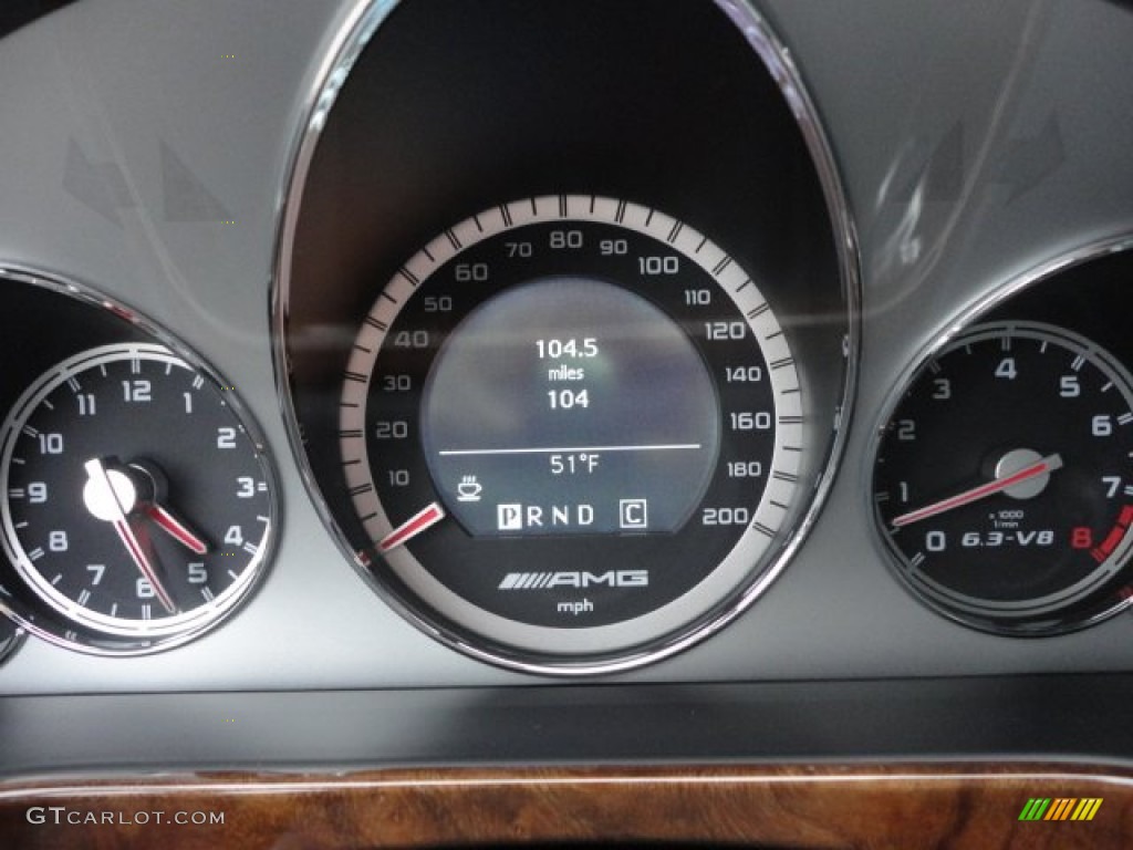 2011 Mercedes-Benz E 63 AMG Sedan Gauges Photo #59468465