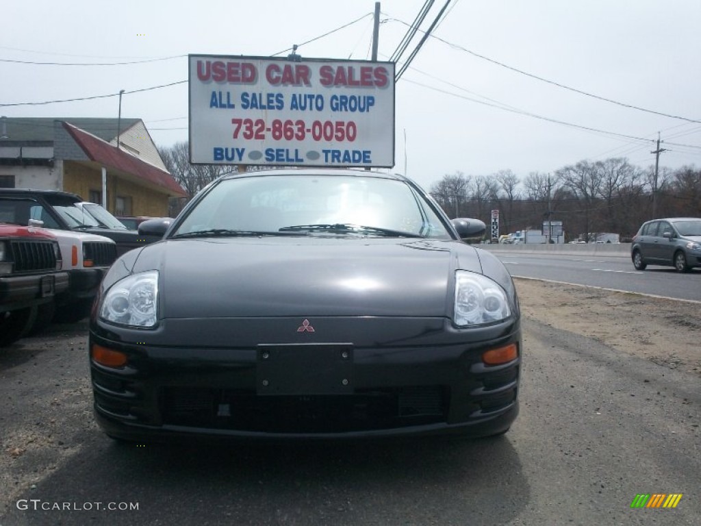 2001 Eclipse RS Coupe - Kalapana Black / Beige photo #1