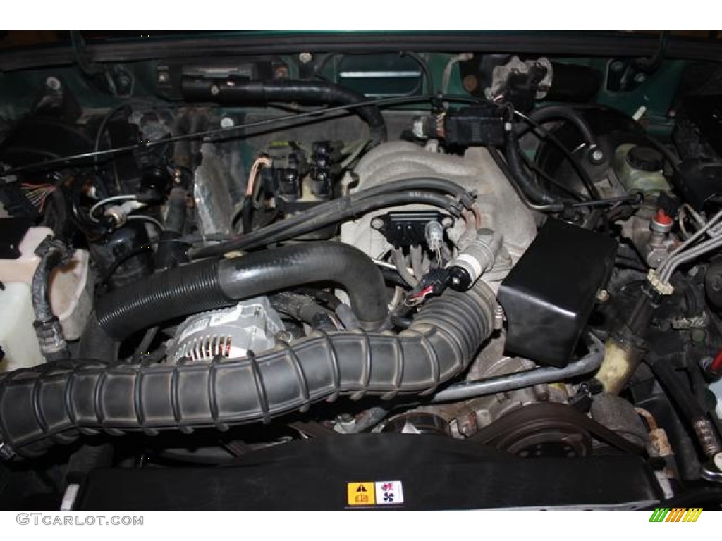 2000 Ford Ranger XLT SuperCab 4x4 3.0 Liter OHV 12V Vortec V6 Engine Photo #59469419