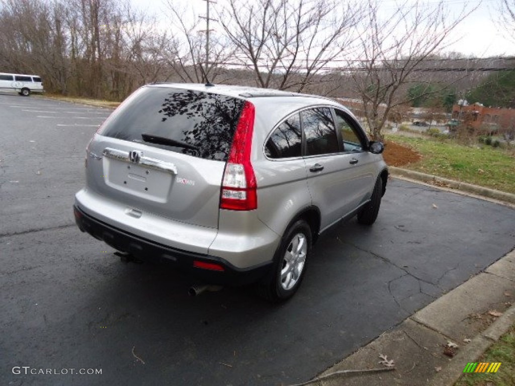 2009 CR-V EX 4WD - Alabaster Silver Metallic / Black photo #7