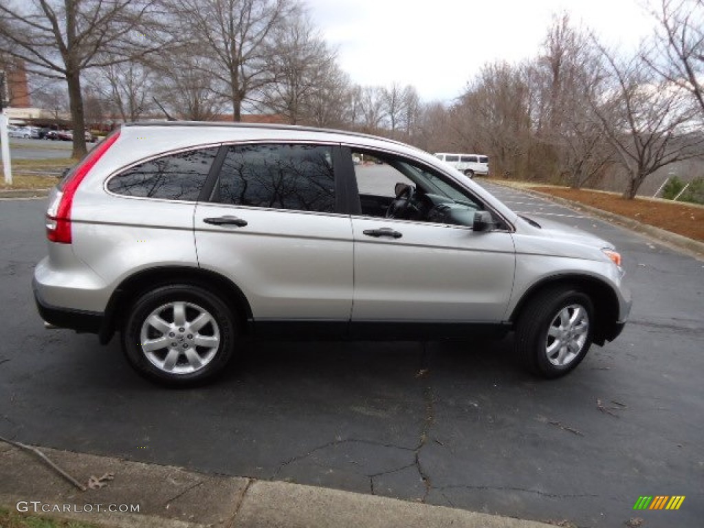 2009 CR-V EX 4WD - Alabaster Silver Metallic / Black photo #8