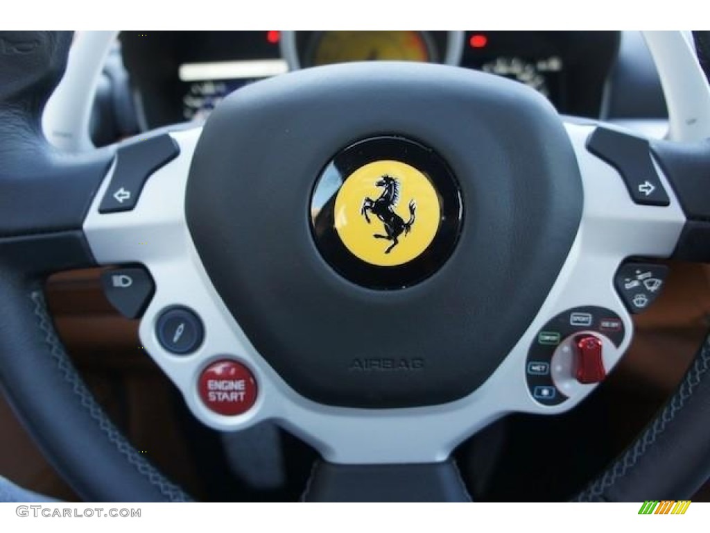 2012 Ferrari FF Standard FF Model Cuoio Toscano Semi-Anilina Steering Wheel Photo #59470784