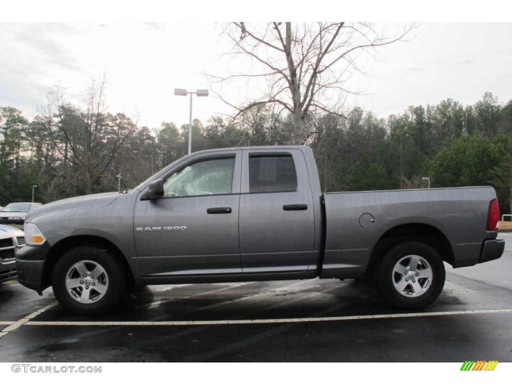 2011 Ram 1500 ST Quad Cab - Mineral Gray Metallic / Dark Slate Gray/Medium Graystone photo #2