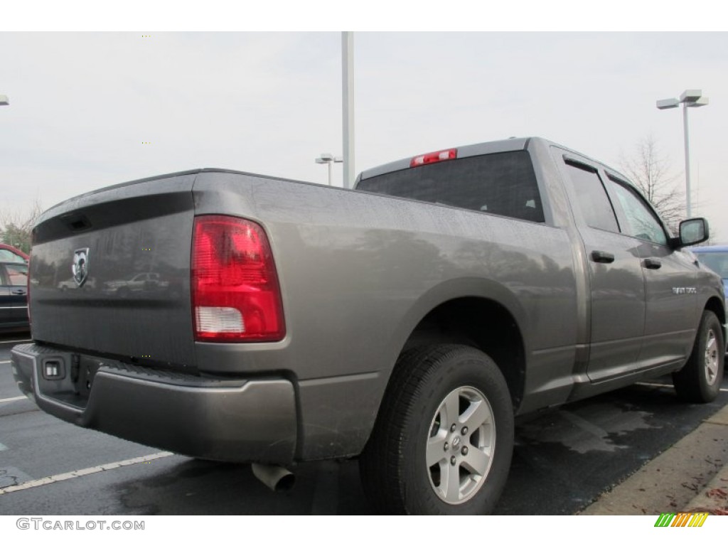 2011 Ram 1500 ST Quad Cab - Mineral Gray Metallic / Dark Slate Gray/Medium Graystone photo #4