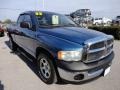 2003 Atlantic Blue Pearl Dodge Ram 1500 SLT Quad Cab  photo #10