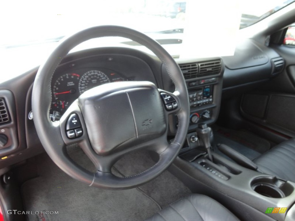 2002 Chevrolet Camaro Z28 SS 35th Anniversary Edition Coupe Ebony Black Dashboard Photo #59472101