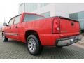 2007 Victory Red Chevrolet Silverado 1500 Classic LS Crew Cab  photo #3