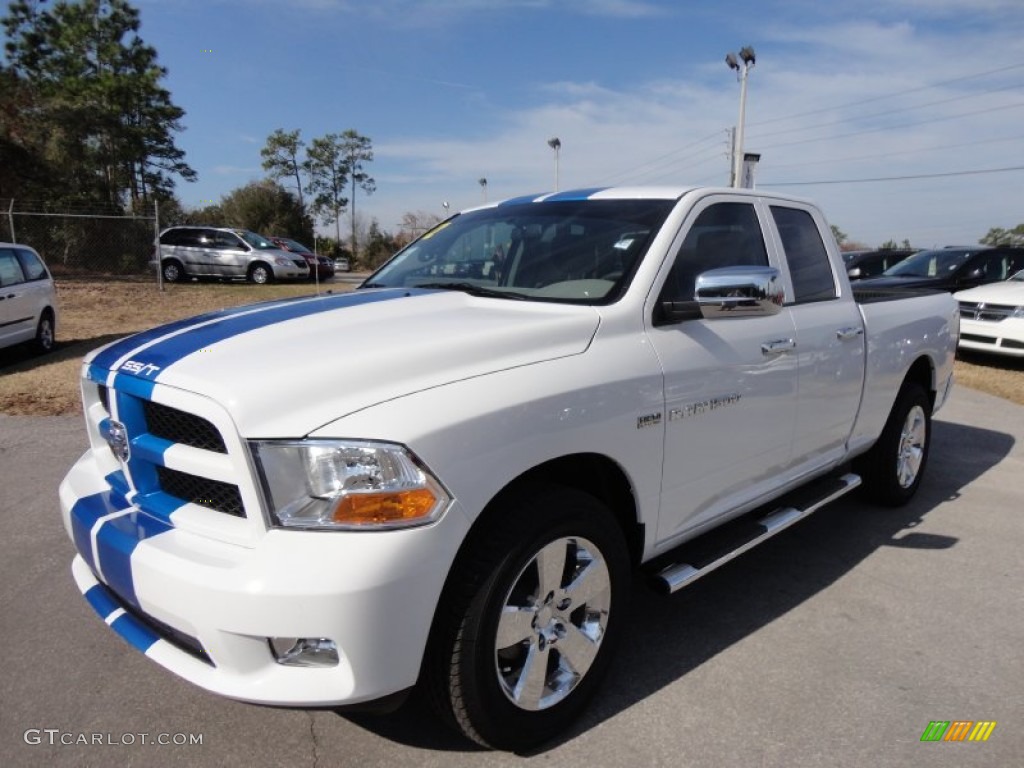 Bright White 2012 Dodge Ram 1500 Express Quad Cab Exterior Photo #59472380