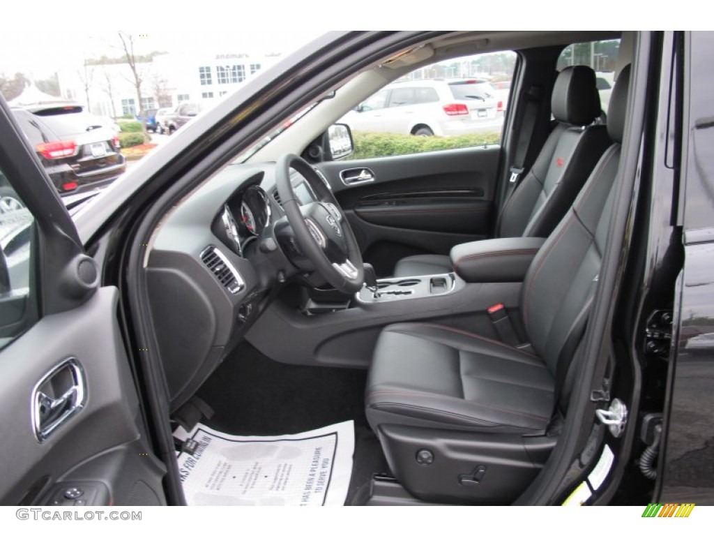 Black Interior 2012 Dodge Durango R/T Photo #59472823