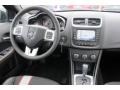 Black/Silver/Red 2012 Dodge Avenger R/T Dashboard