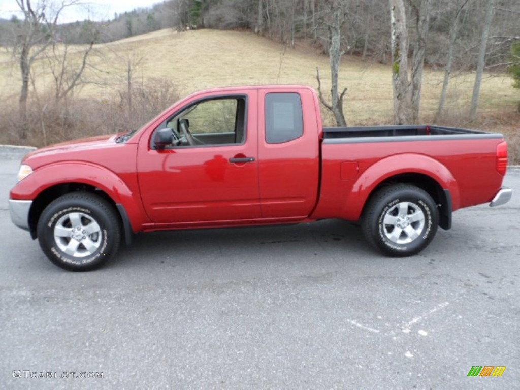 Red Brick 2010 Nissan Frontier SE V6 King Cab 4x4 Exterior Photo #59473338