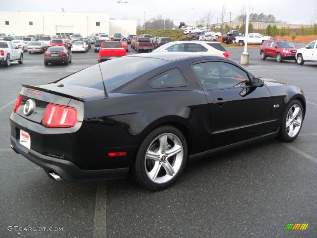 2011 Mustang GT Premium Coupe - Ebony Black / Charcoal Black photo #5