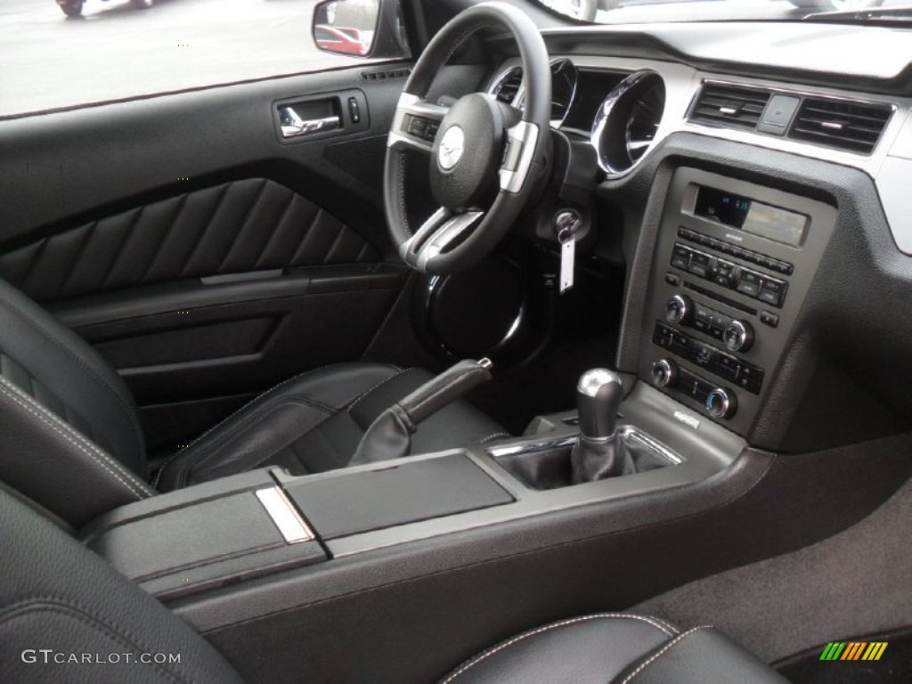2011 Mustang GT Premium Coupe - Ebony Black / Charcoal Black photo #19