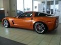 2008 Atomic Orange Metallic Chevrolet Corvette Z06  photo #2