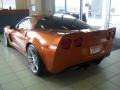 2008 Atomic Orange Metallic Chevrolet Corvette Z06  photo #3